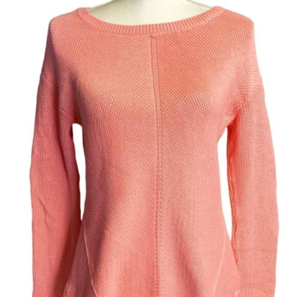 Talbots Sweaters - Talbots Pink Ribbed Sweater Size Small